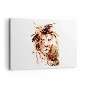 Canvastavla - Bild på duk - Styrka och värdighet - 120x80 cm