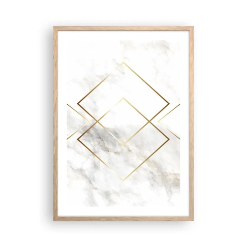 Affisch i ram av ljusek - Utsikt över oändlighet - 50x70 cm