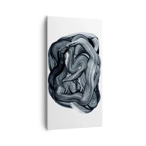 Canvastavla - Bild på duk - Det är inte så enkelt - 55x100 cm