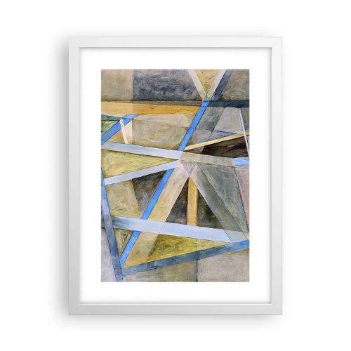 Affisch i vit ram - Rakt fram eller diagonalt? - 30x40 cm