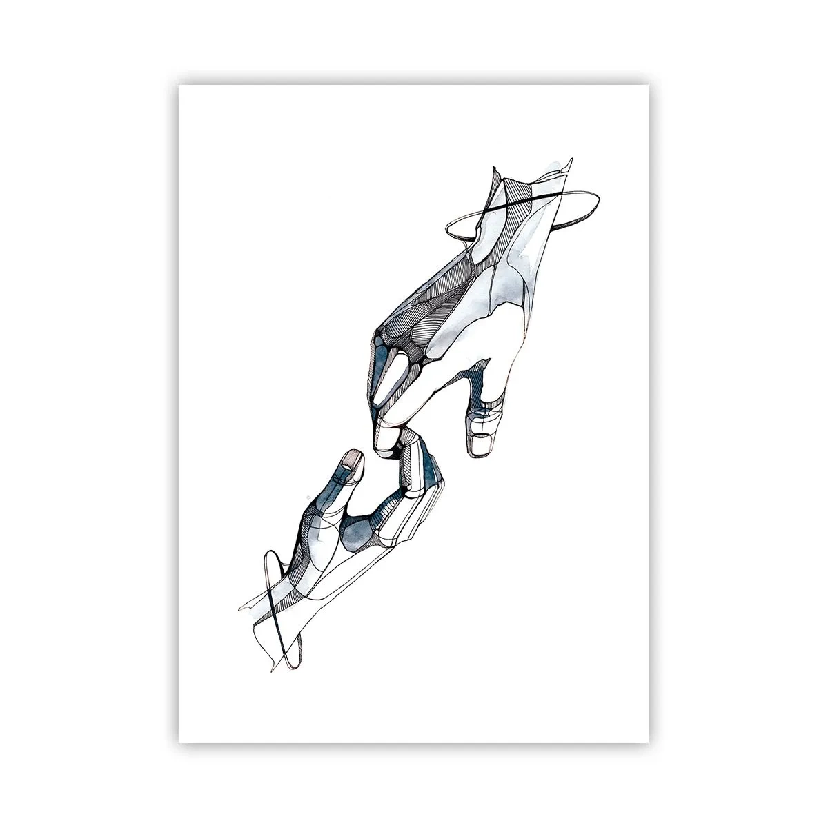 Affisch - God gest - 50x70 cm