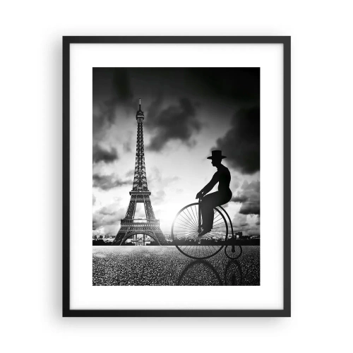 Affisch i svart ram - Längtan efter Belle Epoque - 40x50 cm