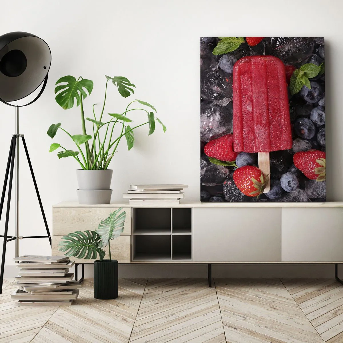 Canvastavla - Bild på duk - En smak av varm sommar - 50x70 cm