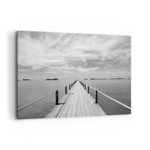 Canvastavla - Bild på duk - Kanske en resa... - 120x80 cm