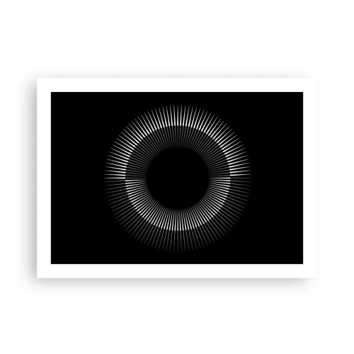 Affisch - Svart sol - 70x50 cm