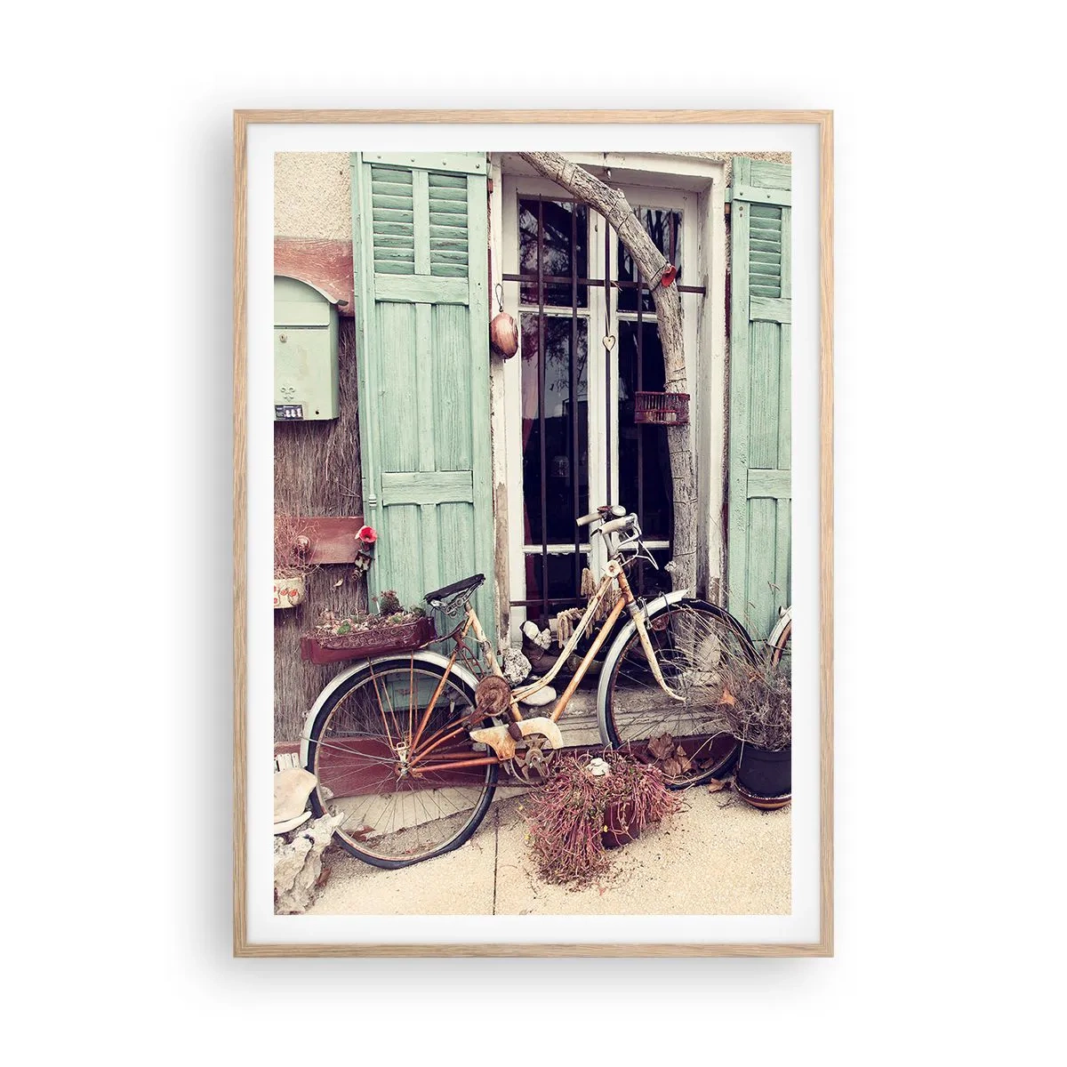 Affisch i ram av ljusek - Länge leve provinsen - 70x100 cm