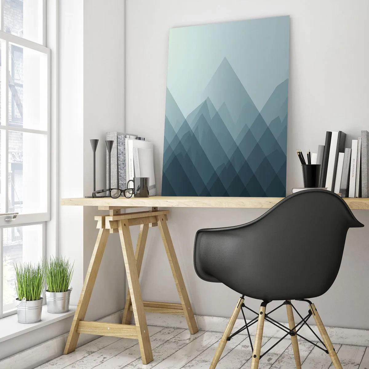 Glastavla - Bild på glas - Stor, större, störst - 50x70 cm