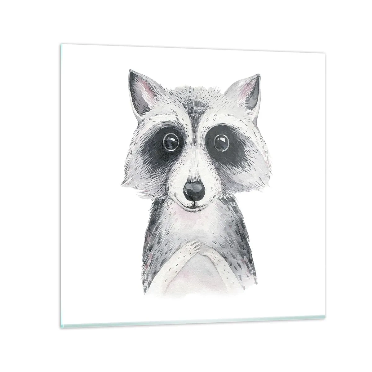 Glastavla - Bild på glas - En stund för känslor - 30x30 cm