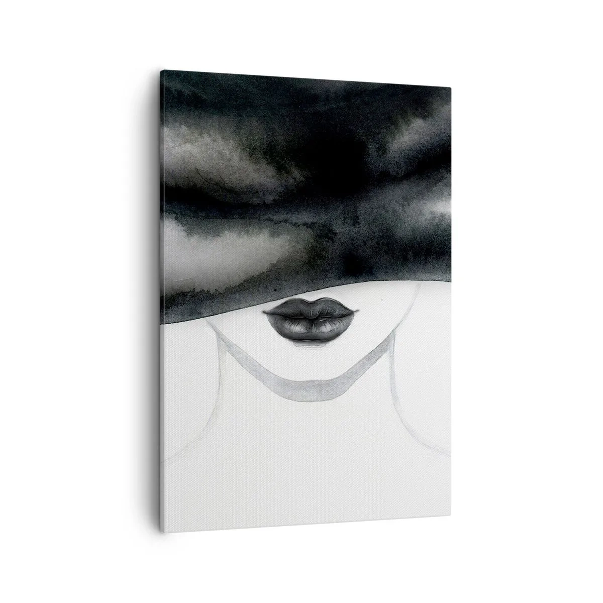 Canvastavla - Bild på duk - Sensuell hemlighet - 50x70 cm