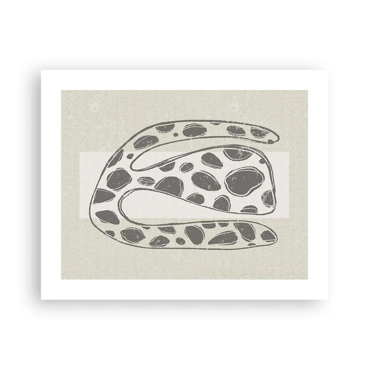 Affisch - En bisarr varelse - 50x40 cm