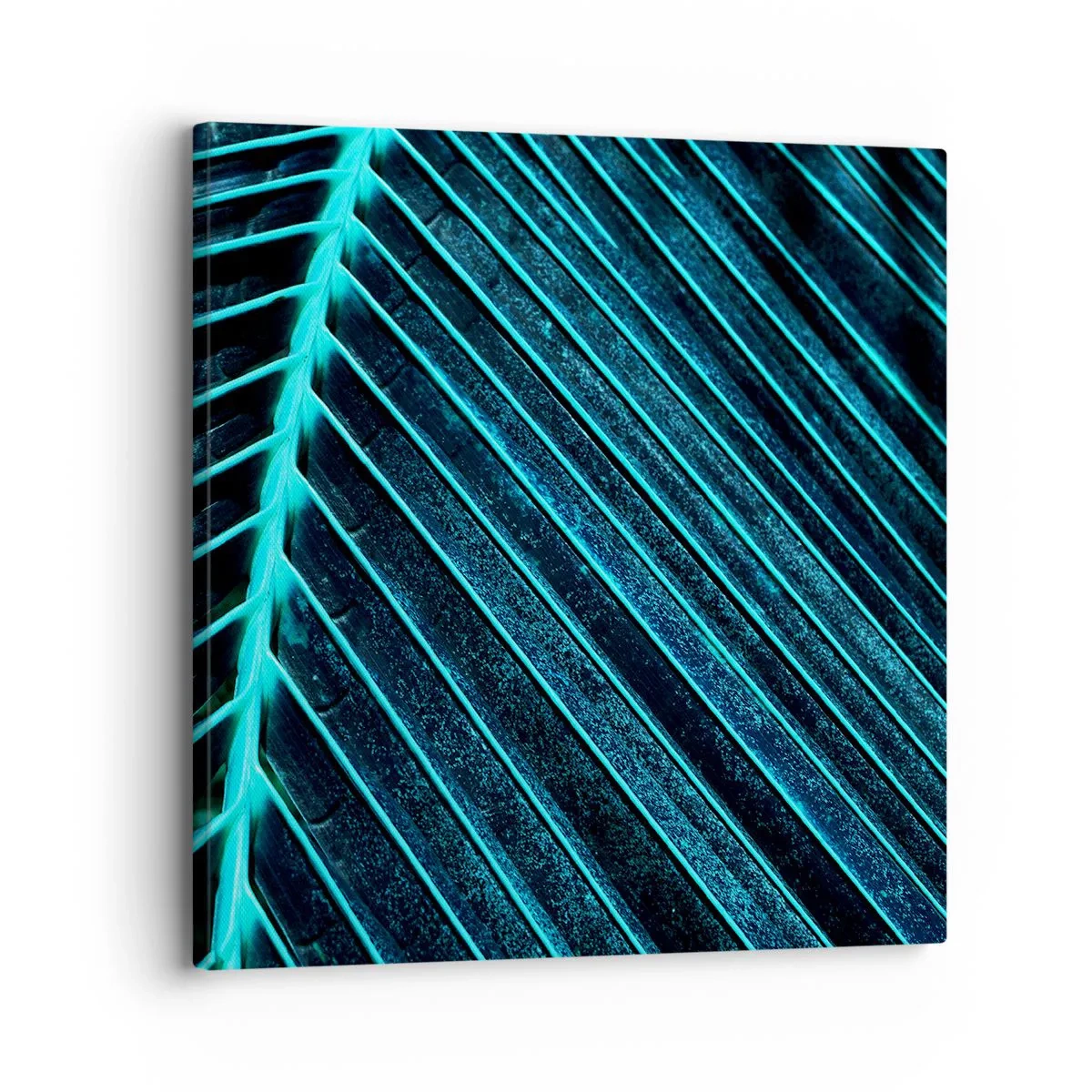 Canvastavla - Bild på duk - Grön textur - 30x30 cm