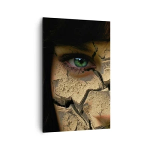 Canvastavla - Bild på duk - Beundran och skräck samtidigt - 80x120 cm