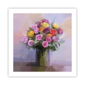 Affisch - Stoppad skönhet - 50x50 cm