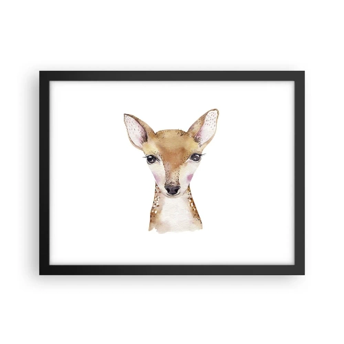 Affisch i svart ram - Oskuldens natur - 40x30 cm