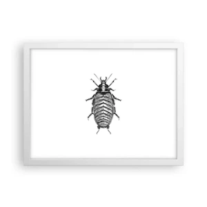 Affisch i vit ram - Vilket exemplar! - 40x30 cm