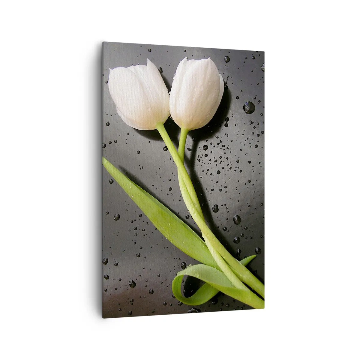 Canvastavla - Bild på duk - Vårfläta - 80x120 cm