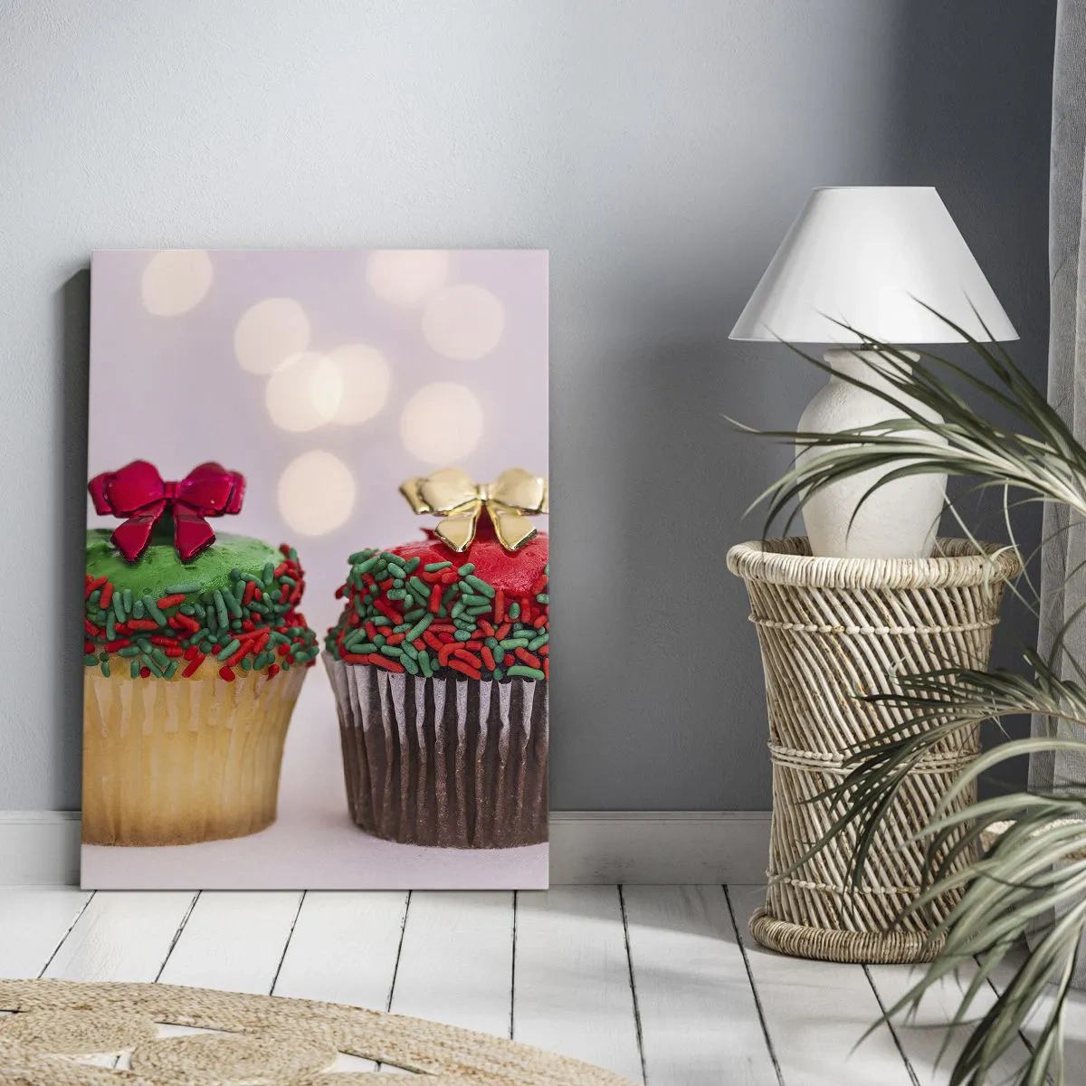 Canvastavla - Bild på duk - Läckert - 55x100 cm