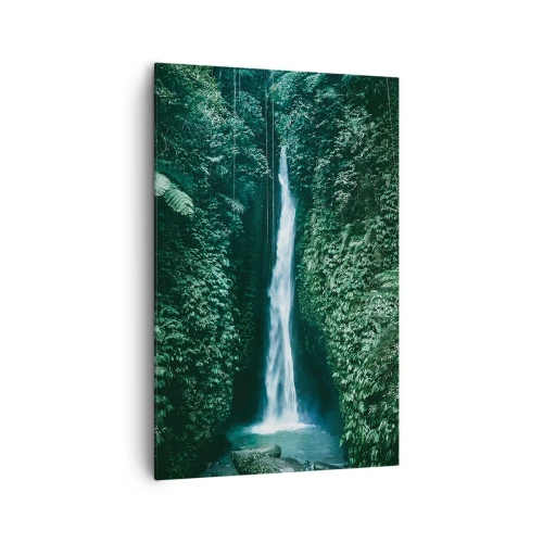 Canvastavla - Bild på duk - Tropisk spa - 80x120 cm