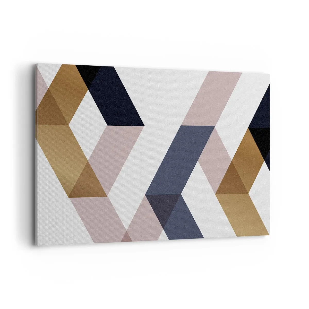 Canvastavla - Bild på duk - Plan och vinklar - 120x80 cm