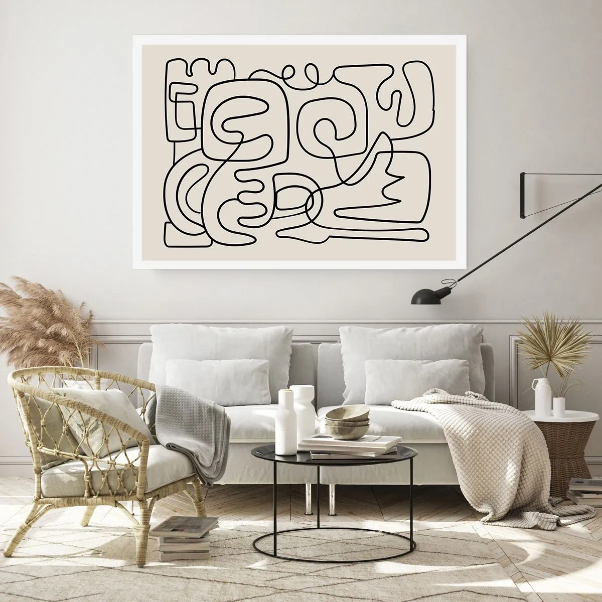 Affisch - Följ spåret - 100x70 cm