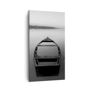 Canvastavla - Bild på duk - Längtan och melankoli - 45x80 cm