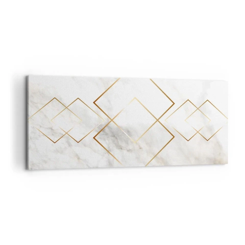 Canvastavla - Bild på duk - Utsikt över oändlighet - 100x40 cm