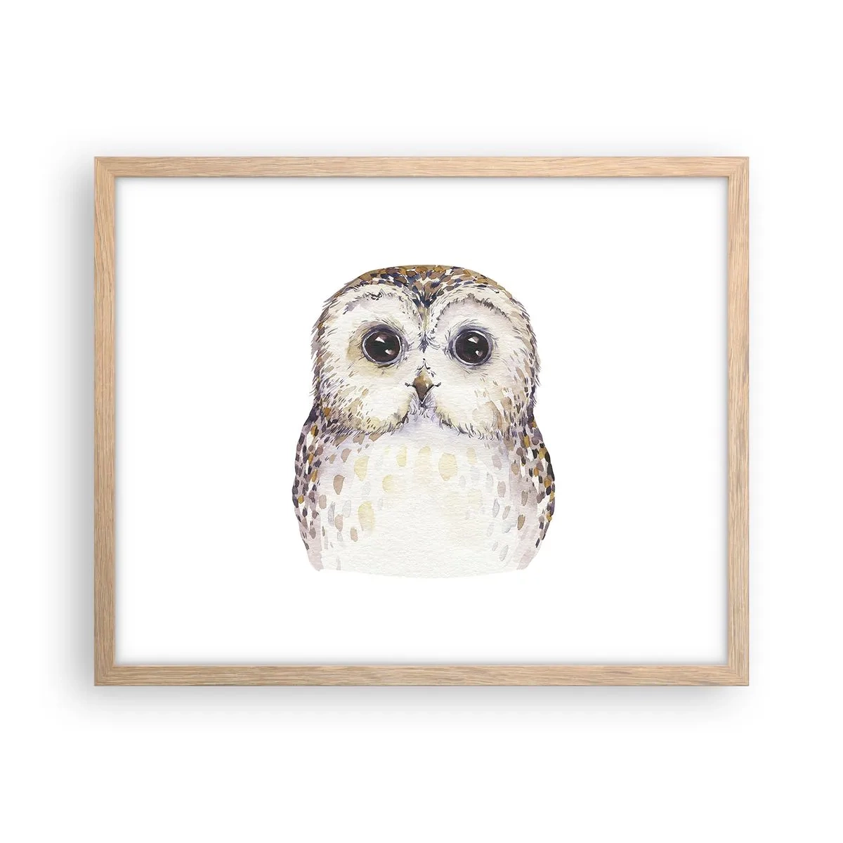 Affisch i ram av ljusek - Titta i mina ögon - 50x40 cm