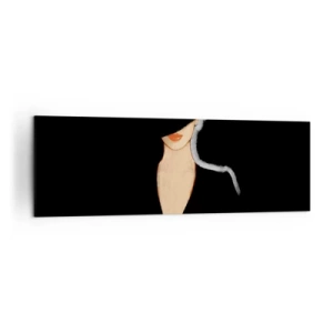 Canvastavla - Bild på duk - Elegans och stil - 160x50 cm