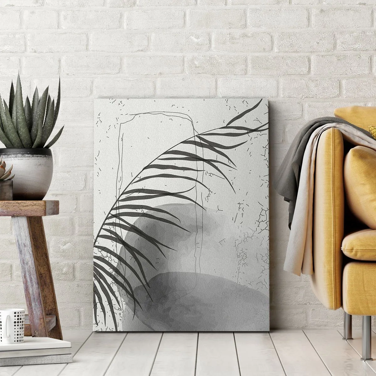 Canvastavla - Bild på duk - Den subtila exotismen i naturen - 70x100 cm