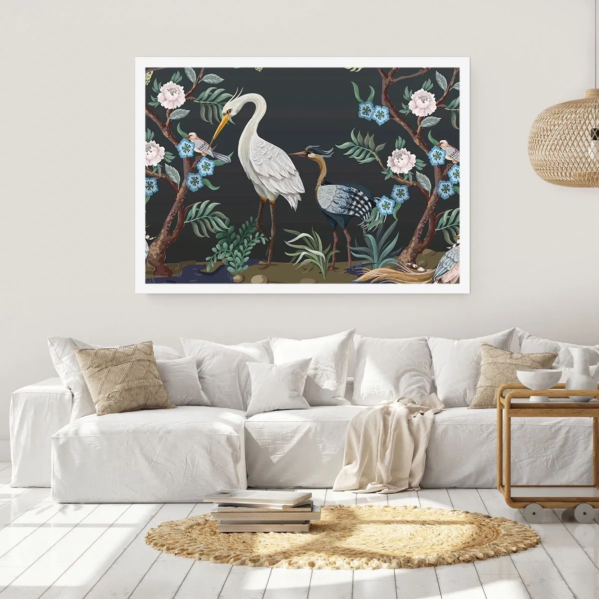 Affisch - Fågelparad - 70x50 cm