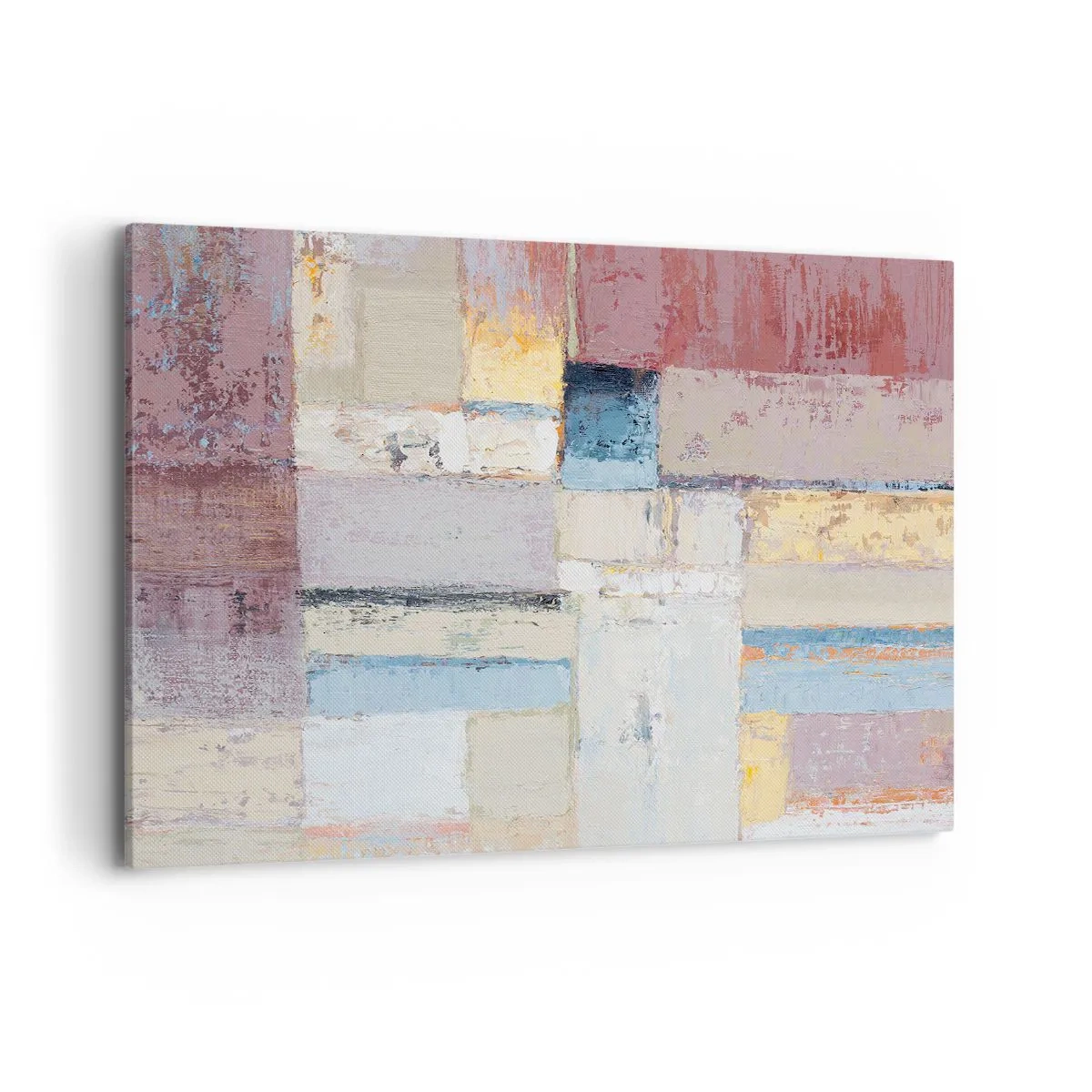 Canvastavla - Bild på duk - Geometrins lugn - 120x80 cm