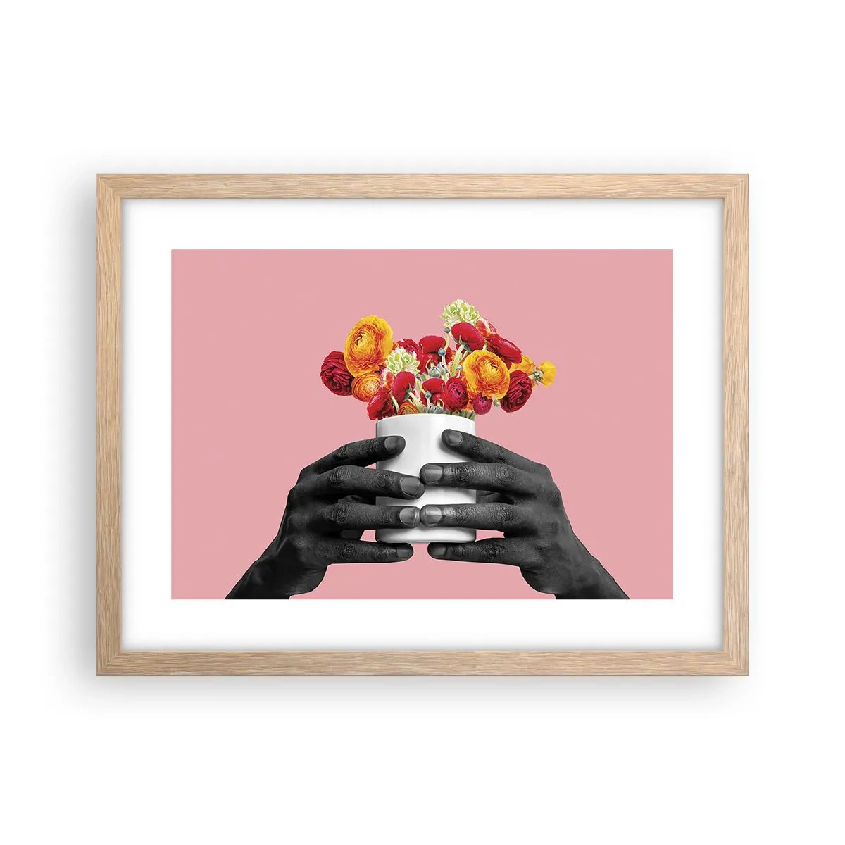 Affisch i ram av ljusek - Livets apoteos - 40x30 cm