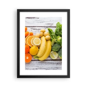 Affisch i svart ram - Räcker det inte? - 30x40 cm