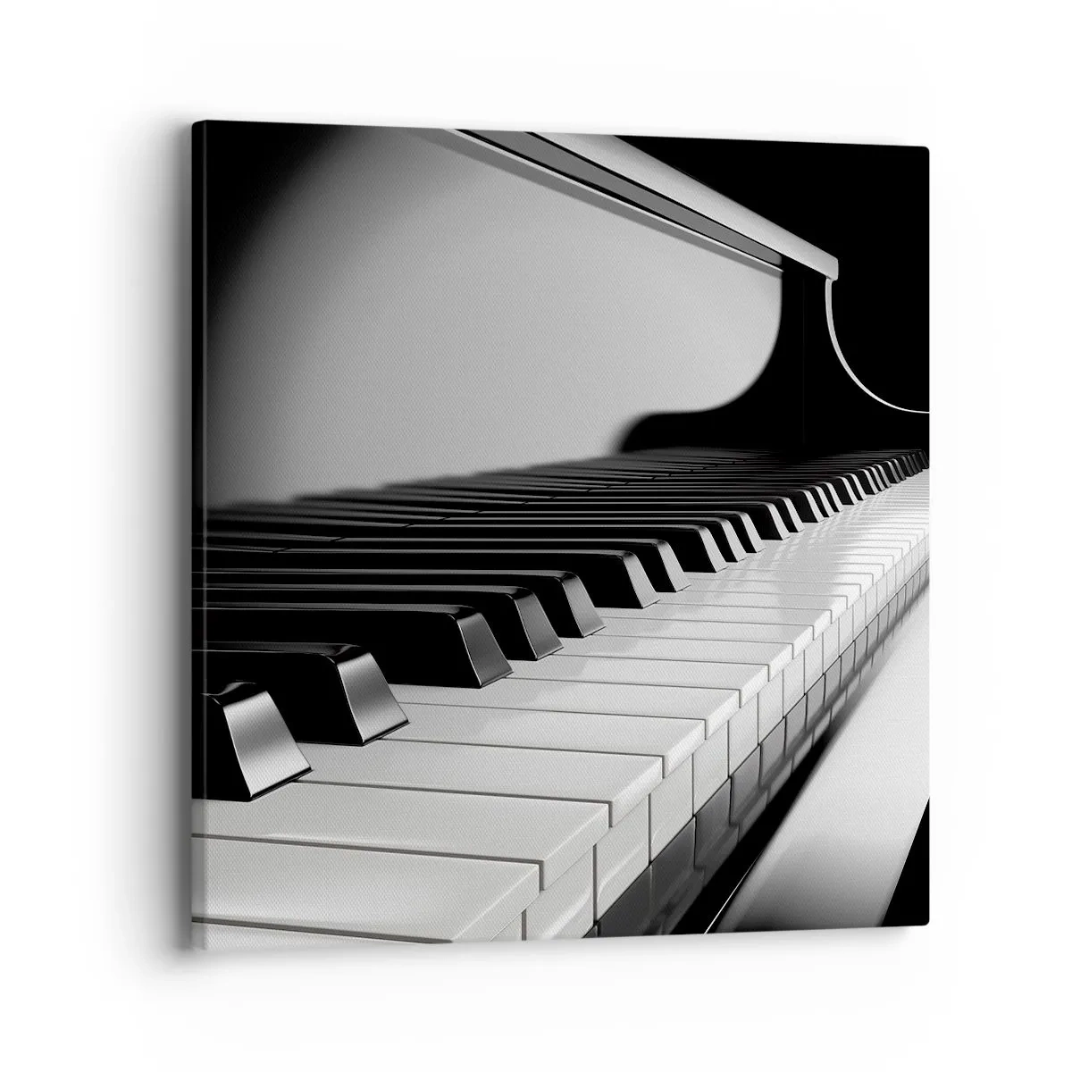 Canvastavla - Bild på duk - Harmoni av former och färger - 40x40 cm