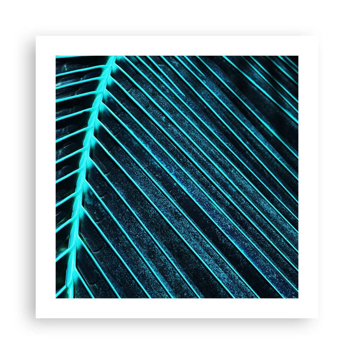 Affisch - Grön textur - 50x50 cm