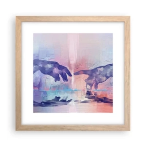 Affisch i ram av ljusek - Den gudomliga gnistan av liv - 30x30 cm