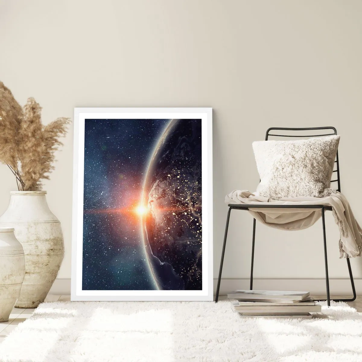 Affisch i vit ram - I nytt perspektiv - 50x70 cm
