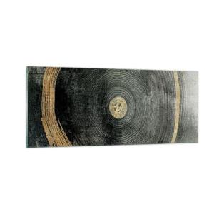 Glastavla - Bild på glas - Förändring och varaktighet - 100x40 cm