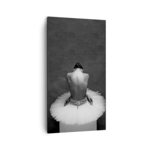 Canvastavla - Bild på duk - Hon blommar ut - 45x80 cm