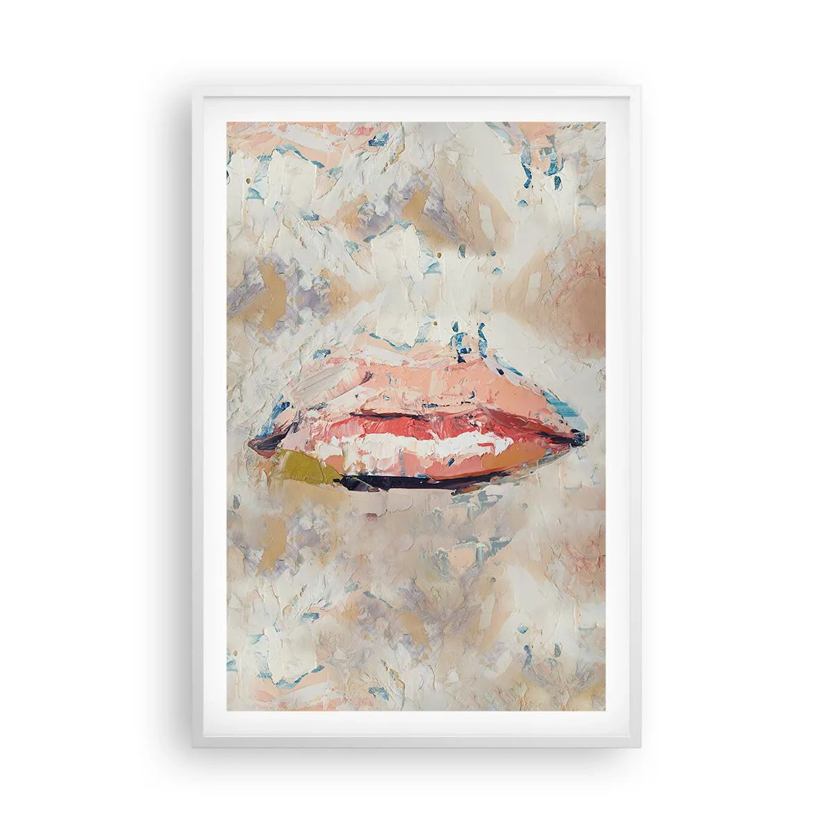 Affisch i vit ram - Väcker sinnen - 61x91 cm