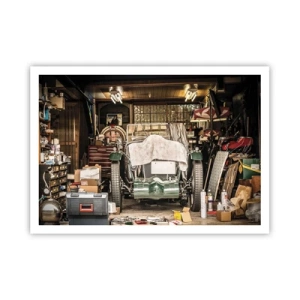 Affisch - Tillbaka till det förflutna - 100x70 cm