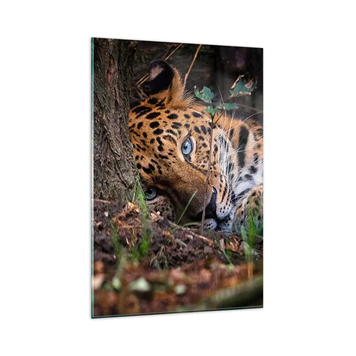 Glastavla - Bild på glas - Tro mig - 80x120 cm