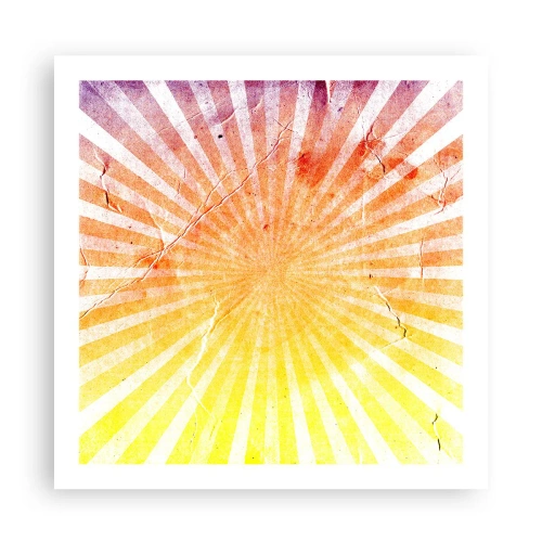 Affisch - Solupp- och nedgångar - 60x60 cm