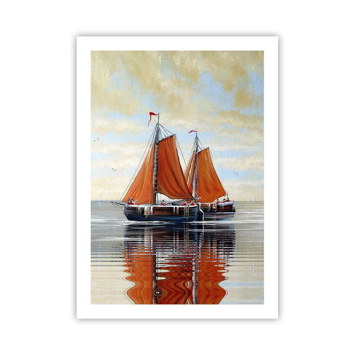 Affisch - Hej, segla seglaren… - 50x70 cm