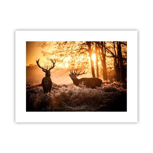 Affisch - Jägarens dröm - 40x30 cm