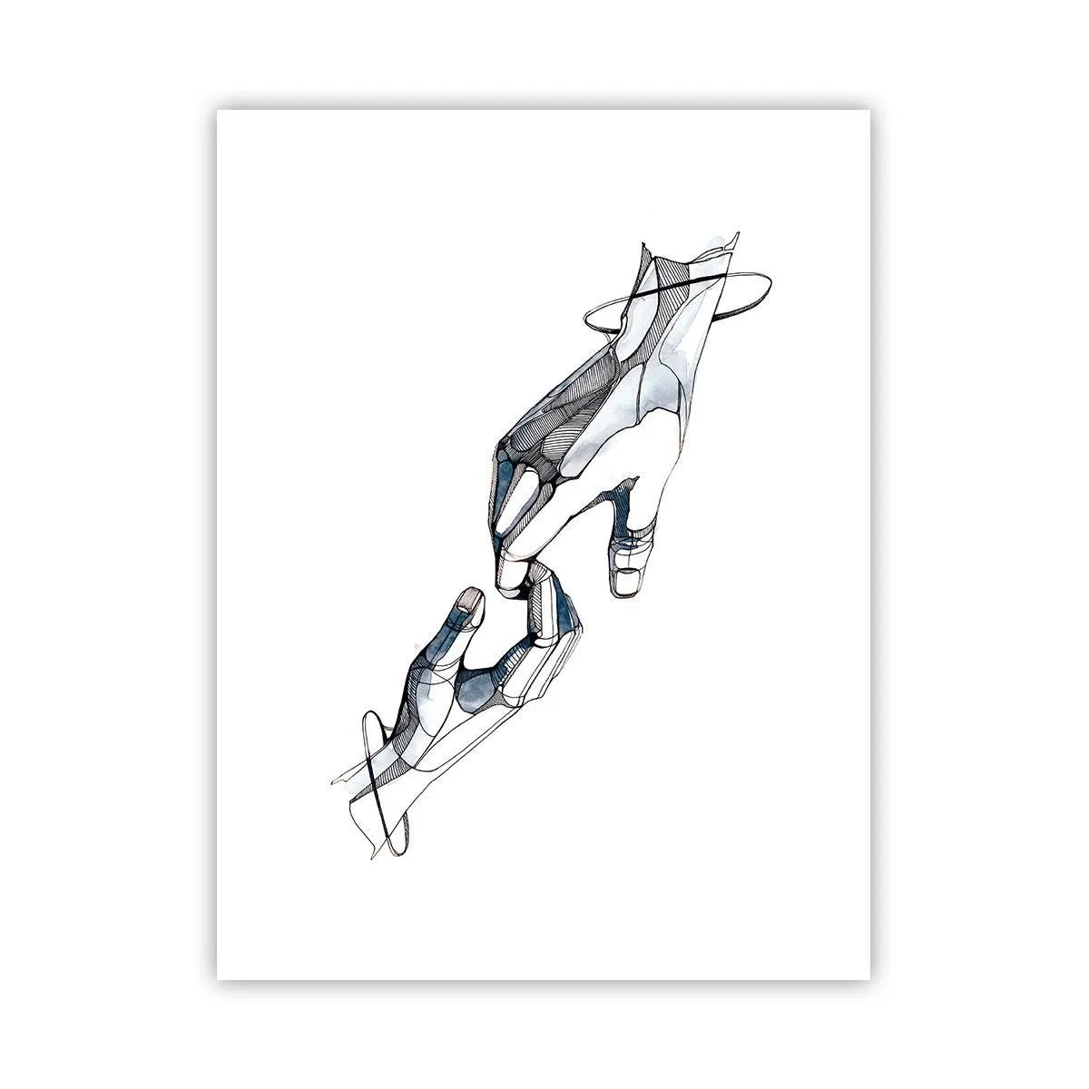 Affisch - God gest - 30x40 cm