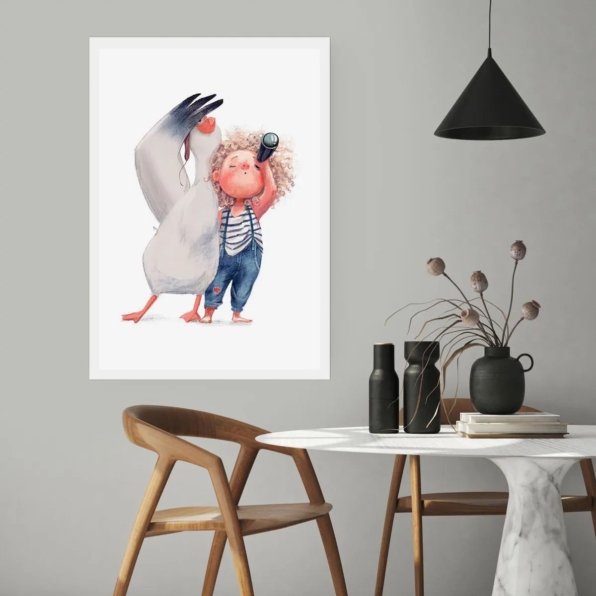 Affisch - Stora resans plan - 70x100 cm