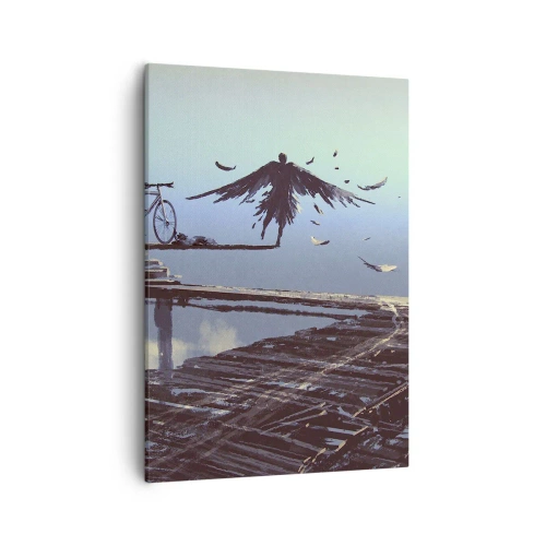 Canvastavla - Bild på duk - Ikaros lever än - 50x70 cm