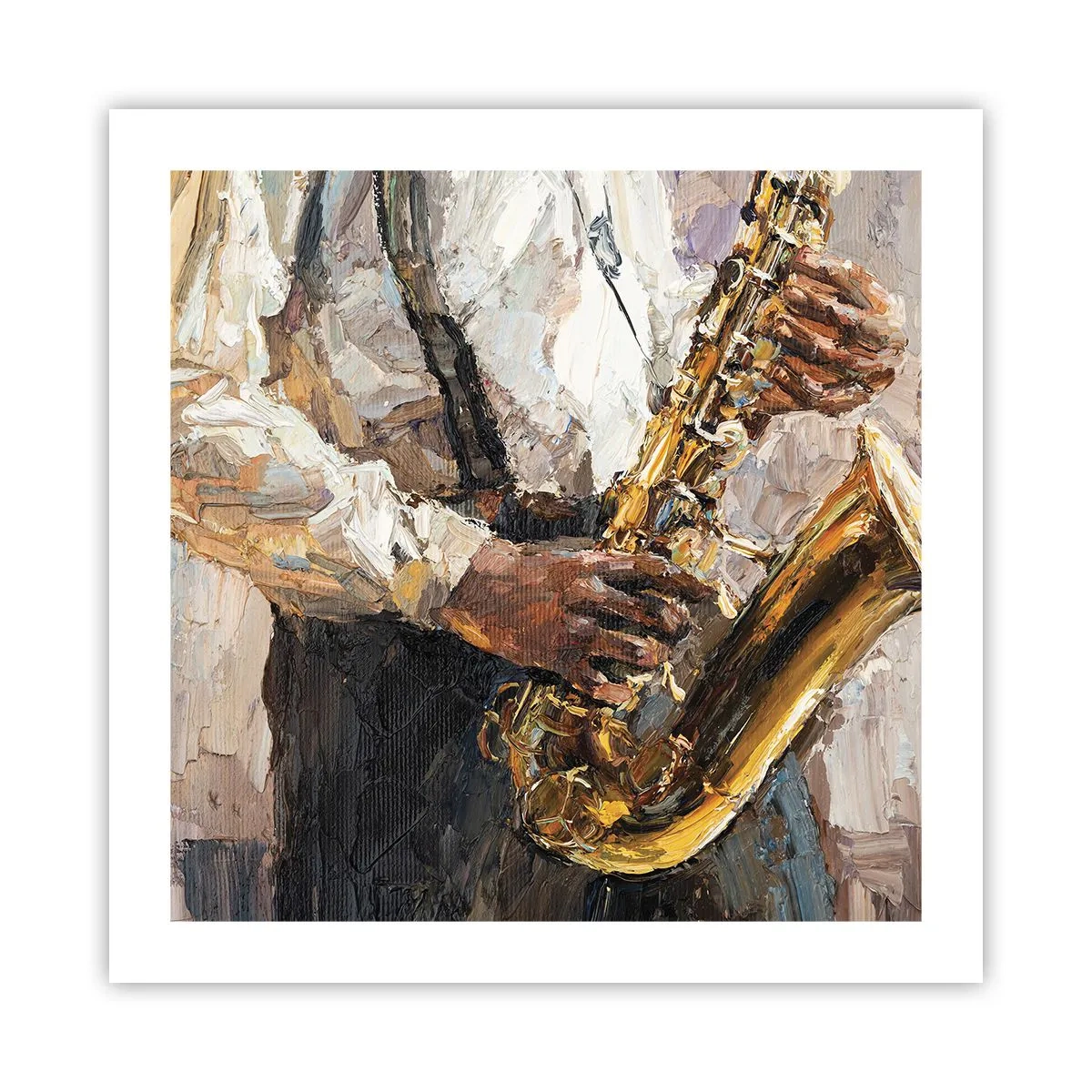 Affisch - Dags för solo - 50x50 cm