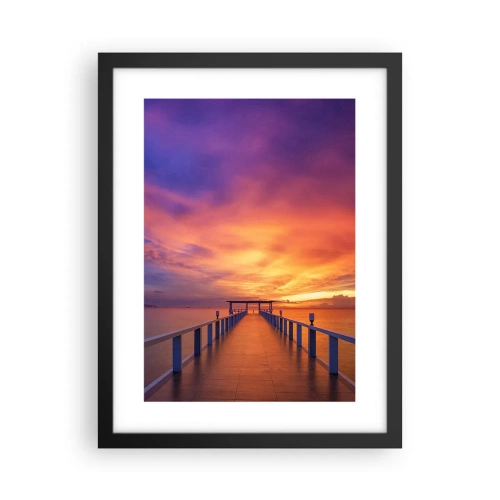 Affisch i svart ram - Utan ände - 30x40 cm